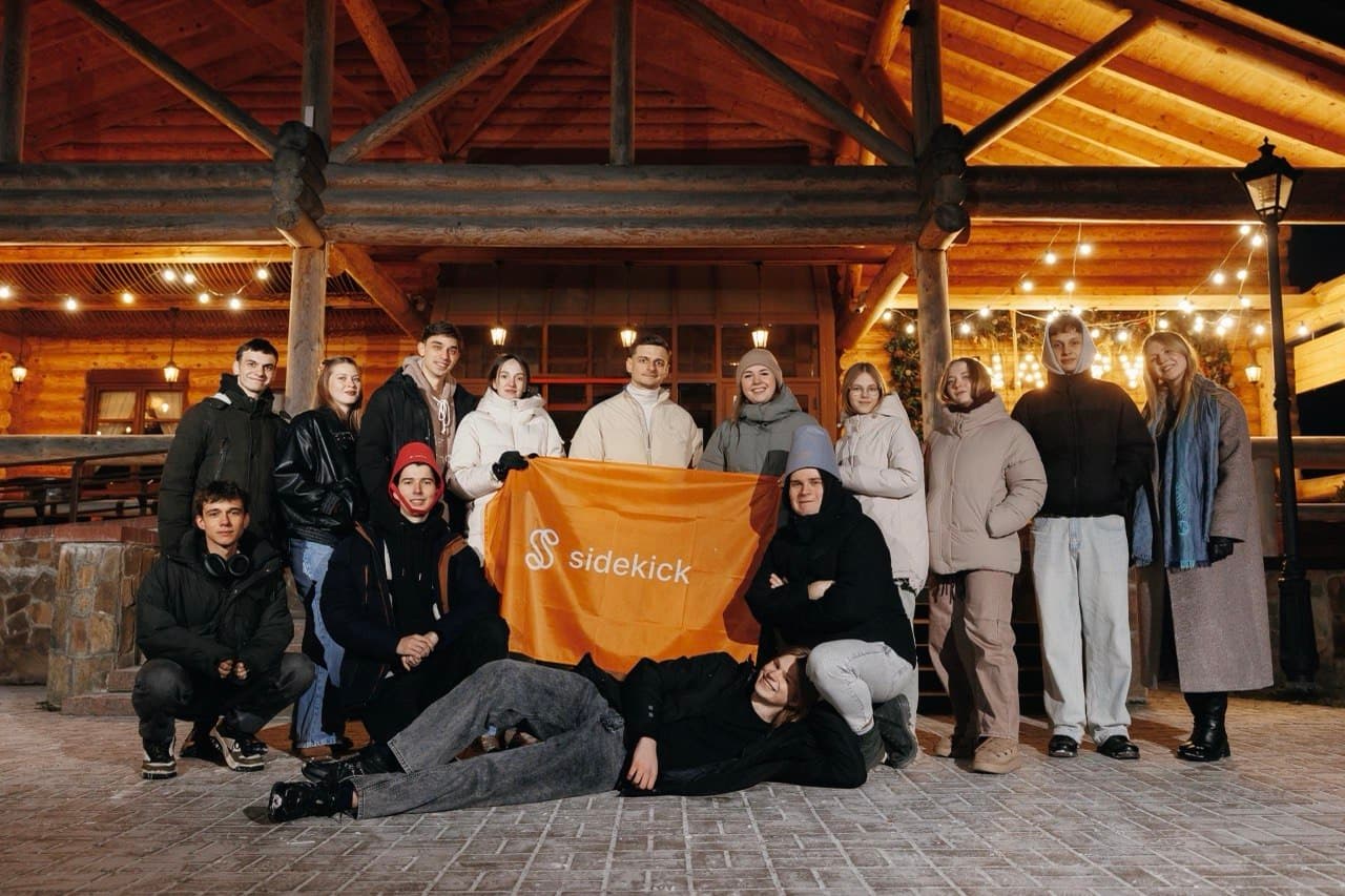 Sidekick team gathered together